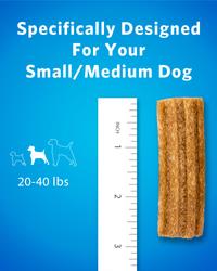 specifically designed for your small to medium dog