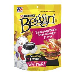 Beggin' Backyard Bacon Cheeseburger Flavor Dog Treats