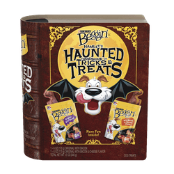 Beggin’ Hamlet’s Haunted Handbook of Tricks & Treats front package