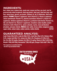 grain free beef dog food ingredients