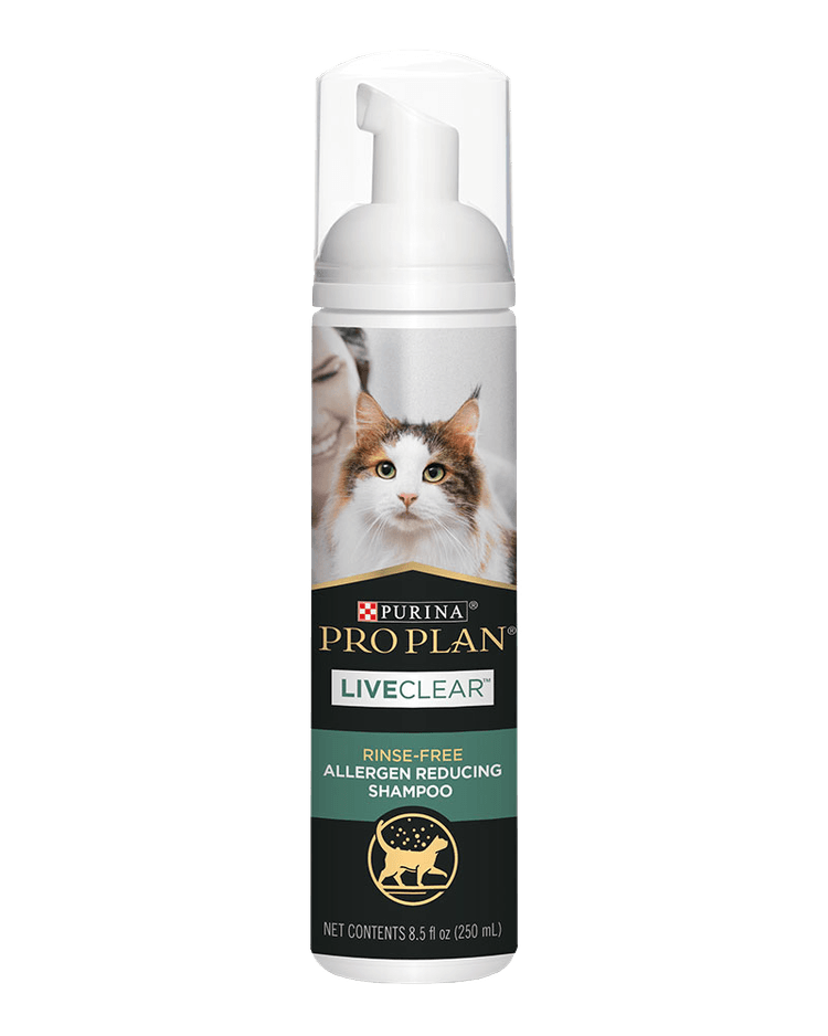 Pro Plan LiveClear Rinse-Free Allergen Reducing Cat Shampoo