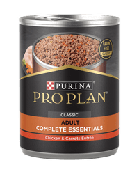 Purina Pro Plan Complete Essentials Grain Free Adult Chicken & Carrots Entrée Classic Wet Dog Food