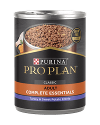 Purina Pro Plan Complete Essentials Grain Free Entrée Turkey & Sweet Potato Entrée Classic Wet Dog Food