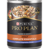 Purina Pro Plan Complete Essentials Adult Lamb & Vegetables Entrée Slices In Gravy Wet Dog Food