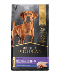 Pro Plan Sport Performance 30/20 Duck, Turkey & Quail Dry Dog Food